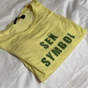 COOL: Yellow Graphic Tee